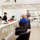 Tervise Paradiis, reception and sales counter  in treatments and relaxations department
